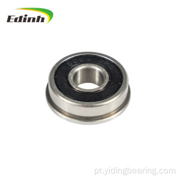 Rolamento de esferas de flange de rolamento de aço inoxidável F684zz F684